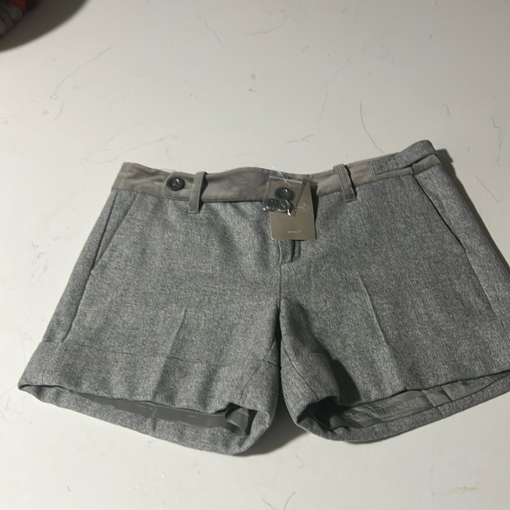 Paper Boy mixed textile shorts